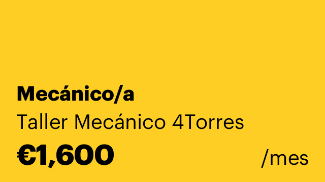 Mecánico/a