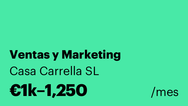 Ventas y Marketing