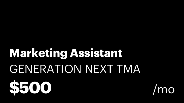 Marketing Assistant