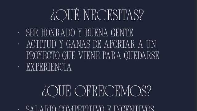 Jefe/a de Cocina