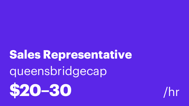 Sales Representative