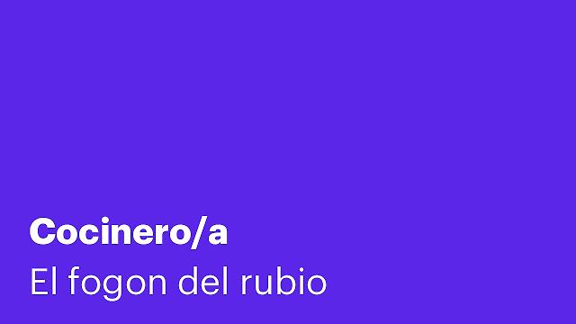 Cocinero/a