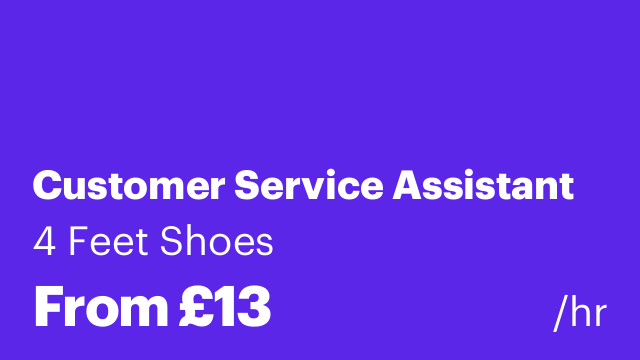 Customer Service Assistant