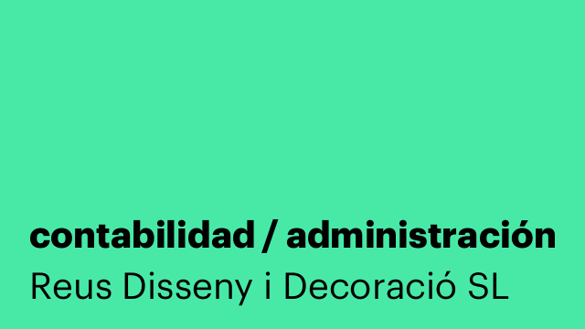 contabilidad / administración
