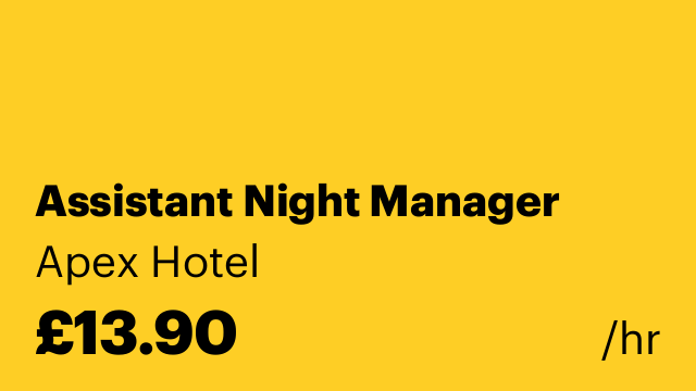 Assistant Night Manager