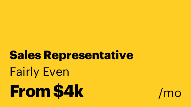 Sales Representative