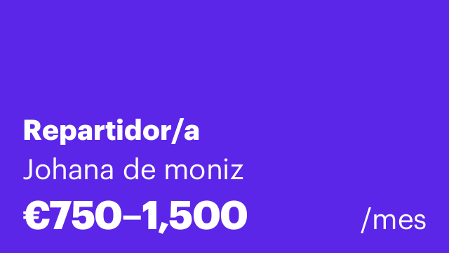 Repartidor/a