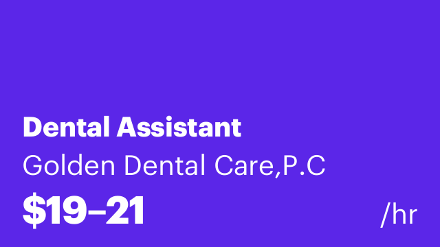 Dental Assistant