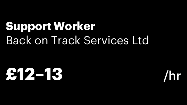 Support Worker