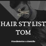 Peluquero a domicilio Tom logo