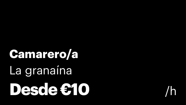 Camarero/a