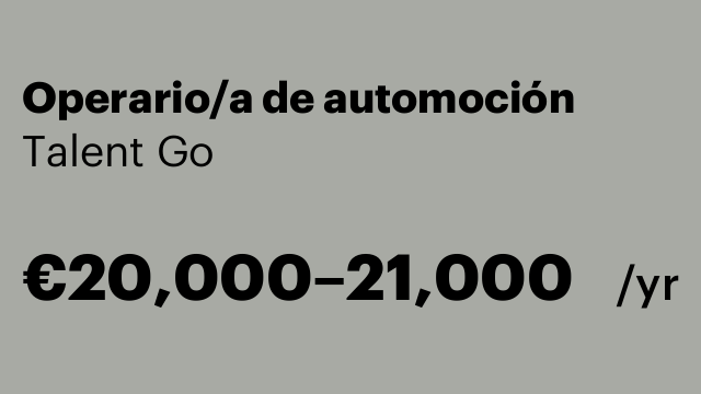 Operario/a de automoción