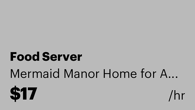 Food Server