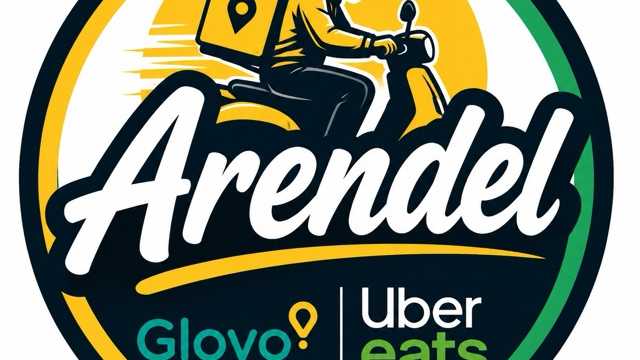 Repartidores de Glovo y Uber