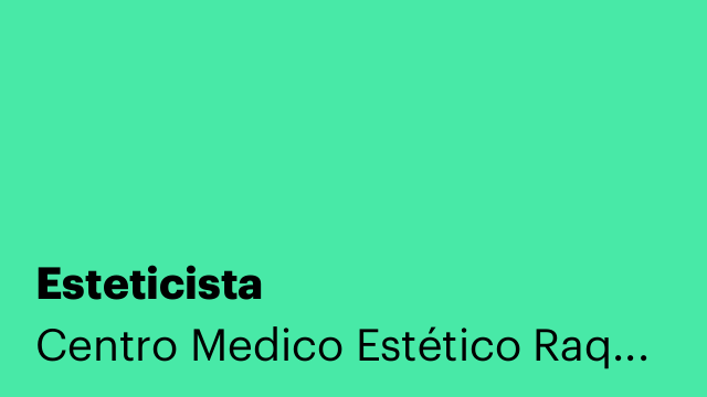 Esteticista