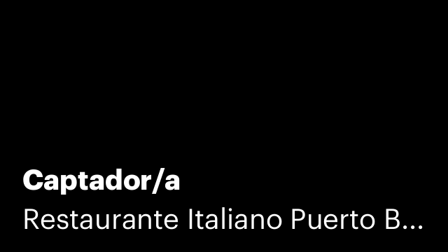 Captador/a