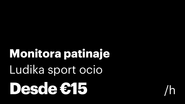 Monitora patinaje