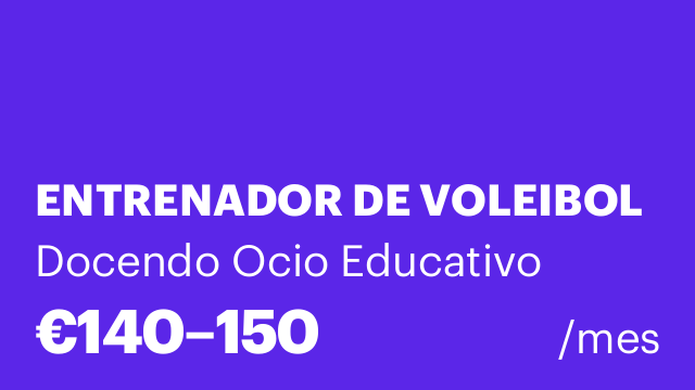 ENTRENADOR DE VOLEIBOL