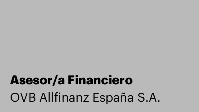 Asesor/a Financiero