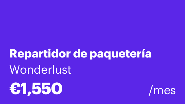 Repartidor de paquetería