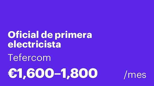 Oficial de primera electricista