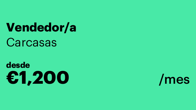 Vendedor/a