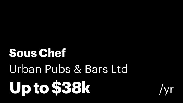 Sous Chef