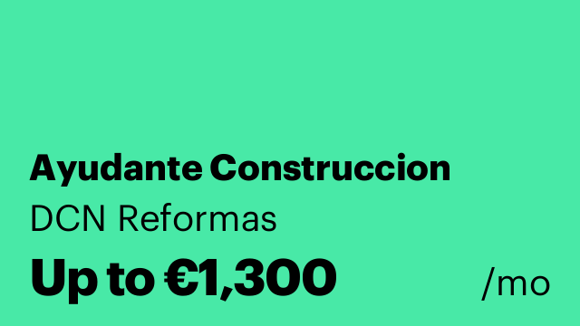 Ayudante Construccion