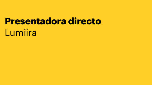 Presentadora directo