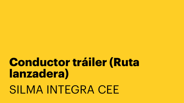 Conductor tráiler (Ruta lanzadera)