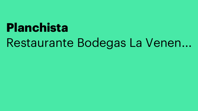 Planchista