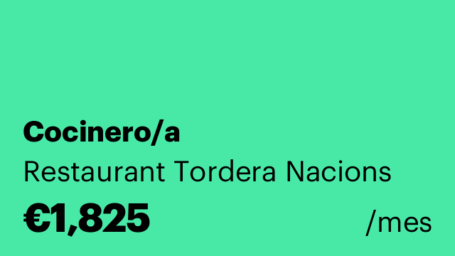 Cocinero/a