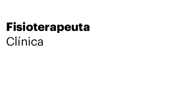 Fisioterapeuta