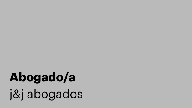 Abogado/a