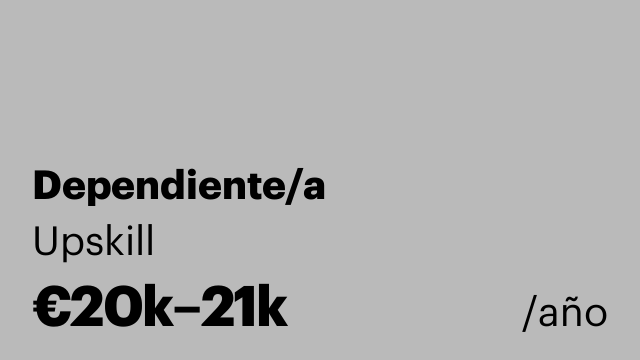 Dependiente/a