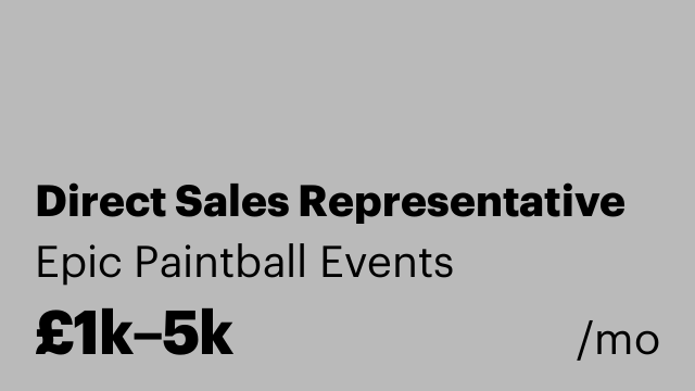 Direct Sales Representative