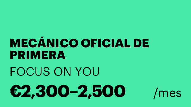 MECÁNICO OFICIAL DE PRIMERA