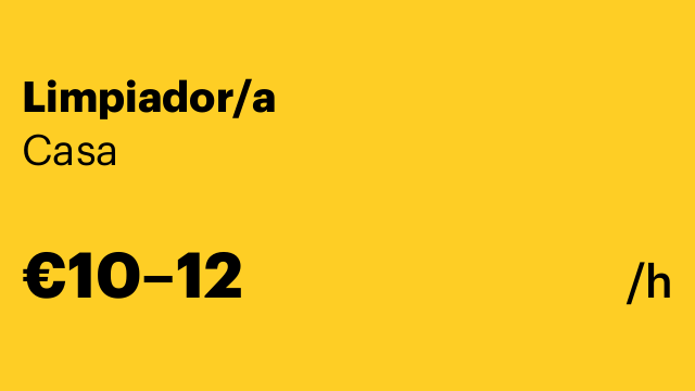 Limpiador/a