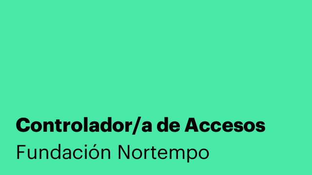 Controlador/a de Accesos