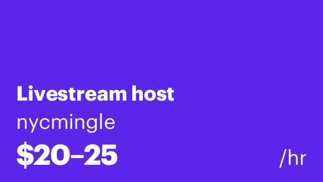 Livestream host