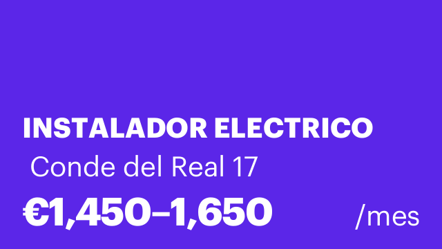 INSTALADOR ELECTRICO