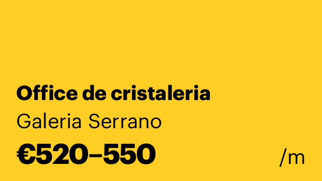 Office de cristaleria
