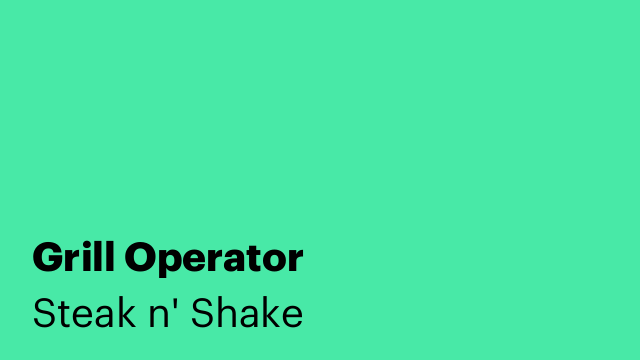 Grill Operator