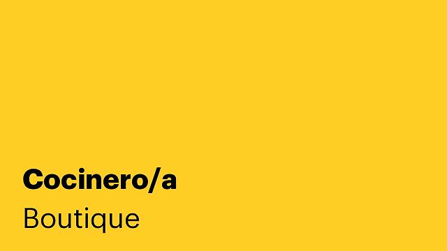 Cocinero/a