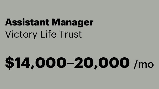 Assistant Manager