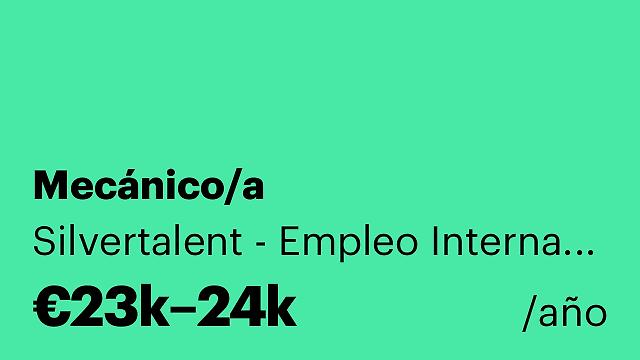 Mecánico/a