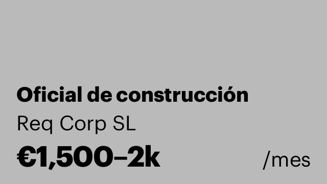 Oficial de construcción