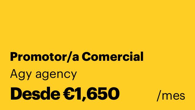 Promotor/a Comercial