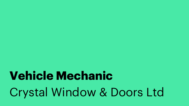 Vehicle Mechanic
