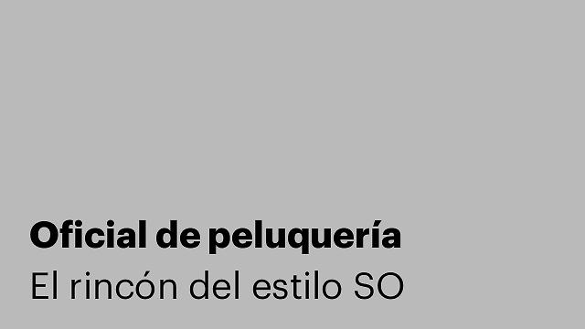 Oficial de peluquería